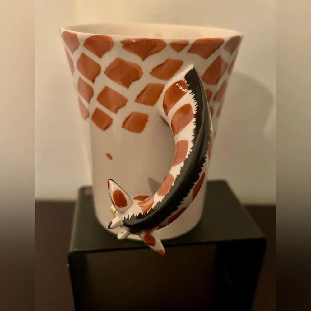 Pier 1 Imports Giraffe 🦒 Mug. 5” tall